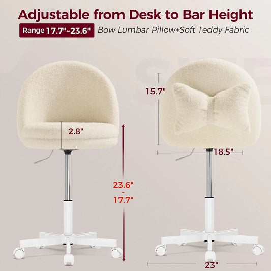 Velvet Tall Office Chair