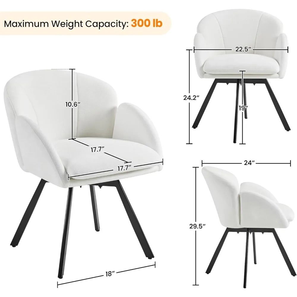 Yaheetech Swivel Accent Chair
