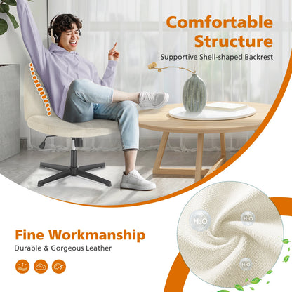 Cross Legged Office Living Room Rocking Gaming Chair
