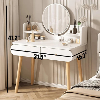 Vanity Make Up Table Luxury Girl Box Dressing Table