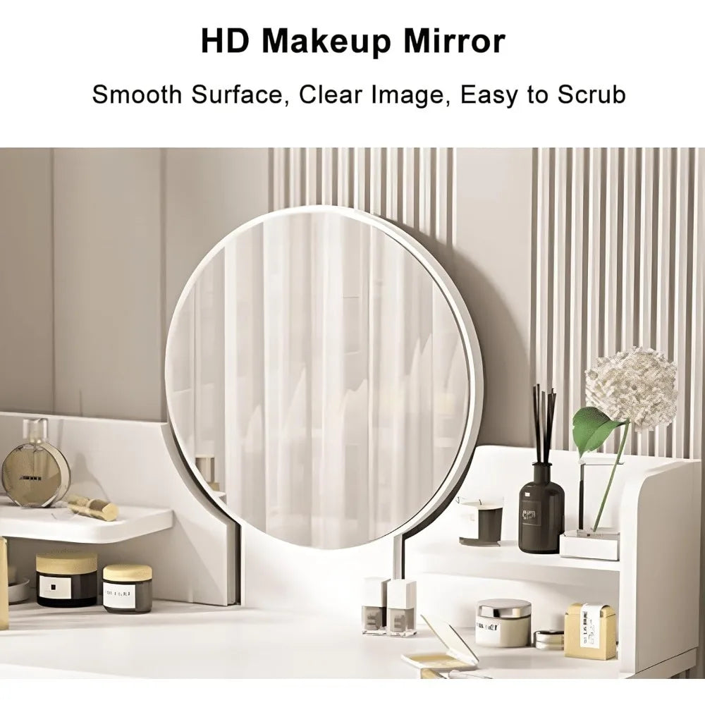 Vanity Make Up Table Luxury Girl Box Dressing Table