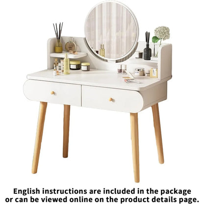 Vanity Make Up Table Luxury Girl Box Dressing Table