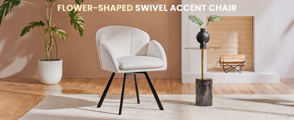 Yaheetech Swivel Accent Chair