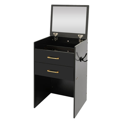 Modern Minimalist Dressing Table with Mirror