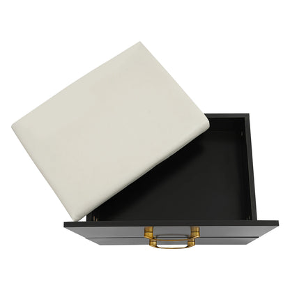 Modern Minimalist Dressing Table with Mirror