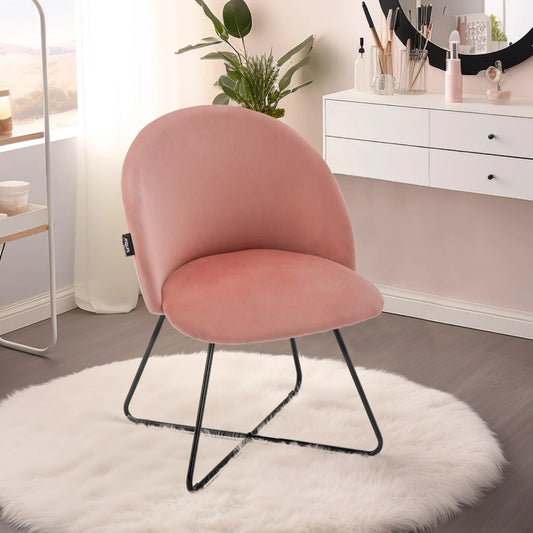 Redlife Velvet Vanity Chair
