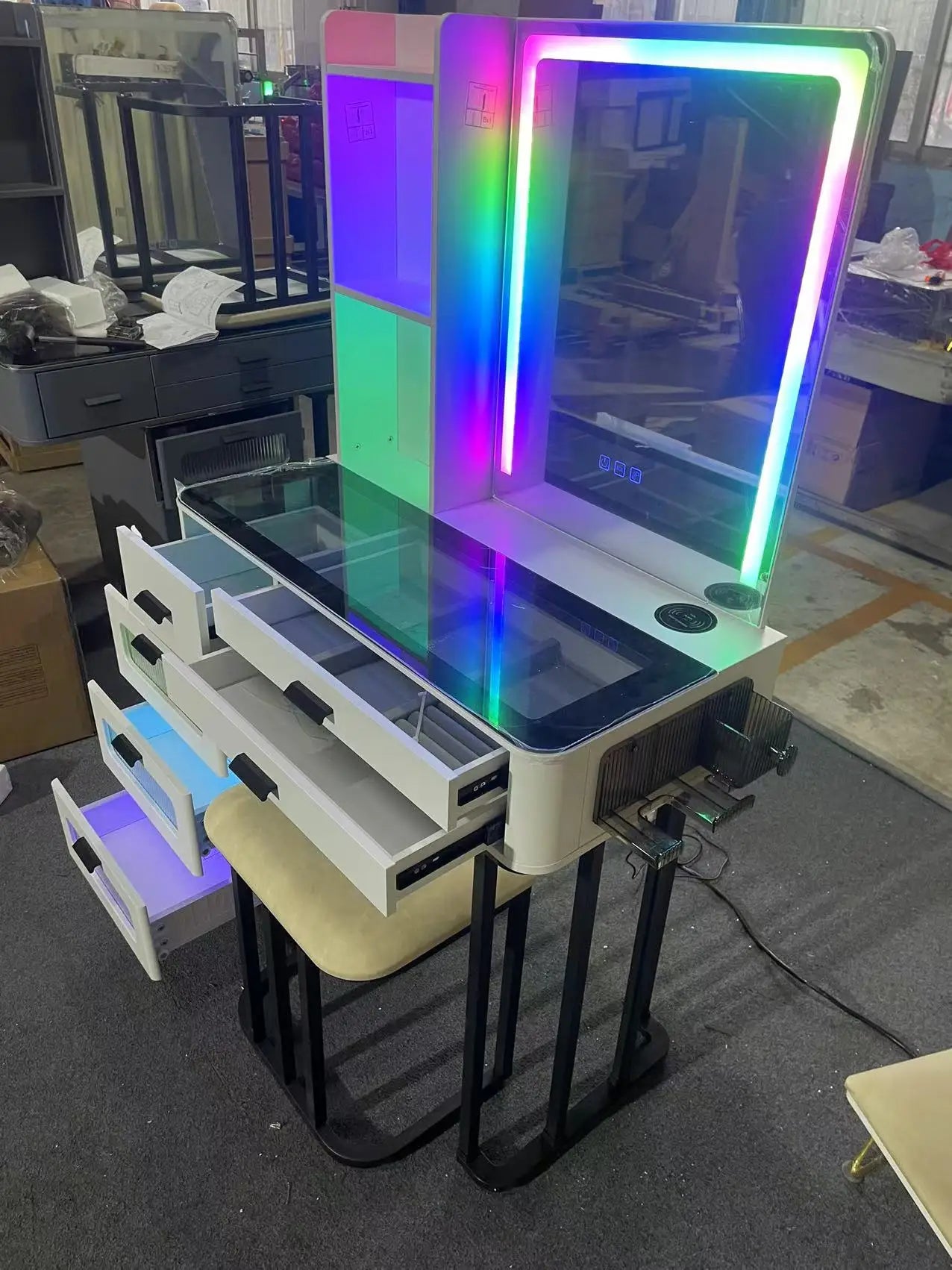 Makeup Vanity Desk with Lights