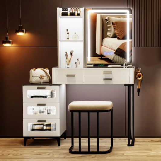 Makeup Vanity Desk with Lights