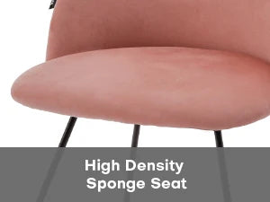 Redlife Velvet Vanity Chair
